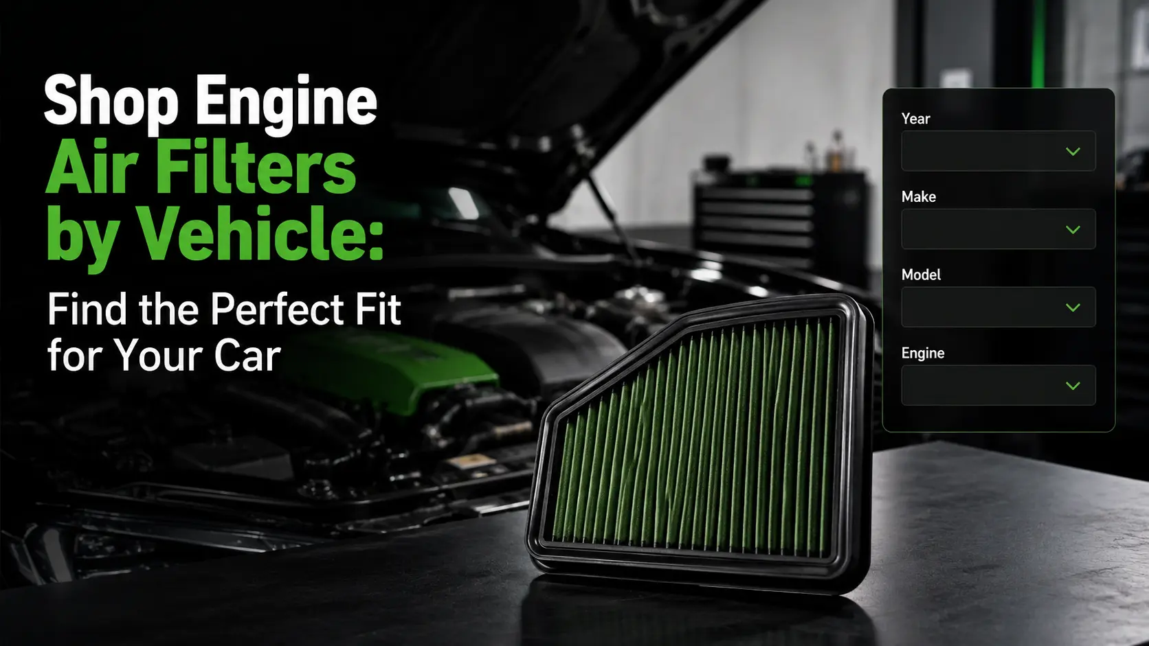 How to Find the Right Engine Air Filter for Your Car, Truck, or Bike