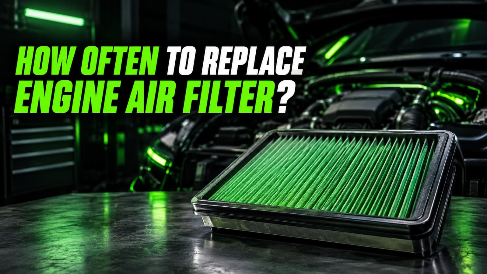 How Often to Replace Engine Air Filter?