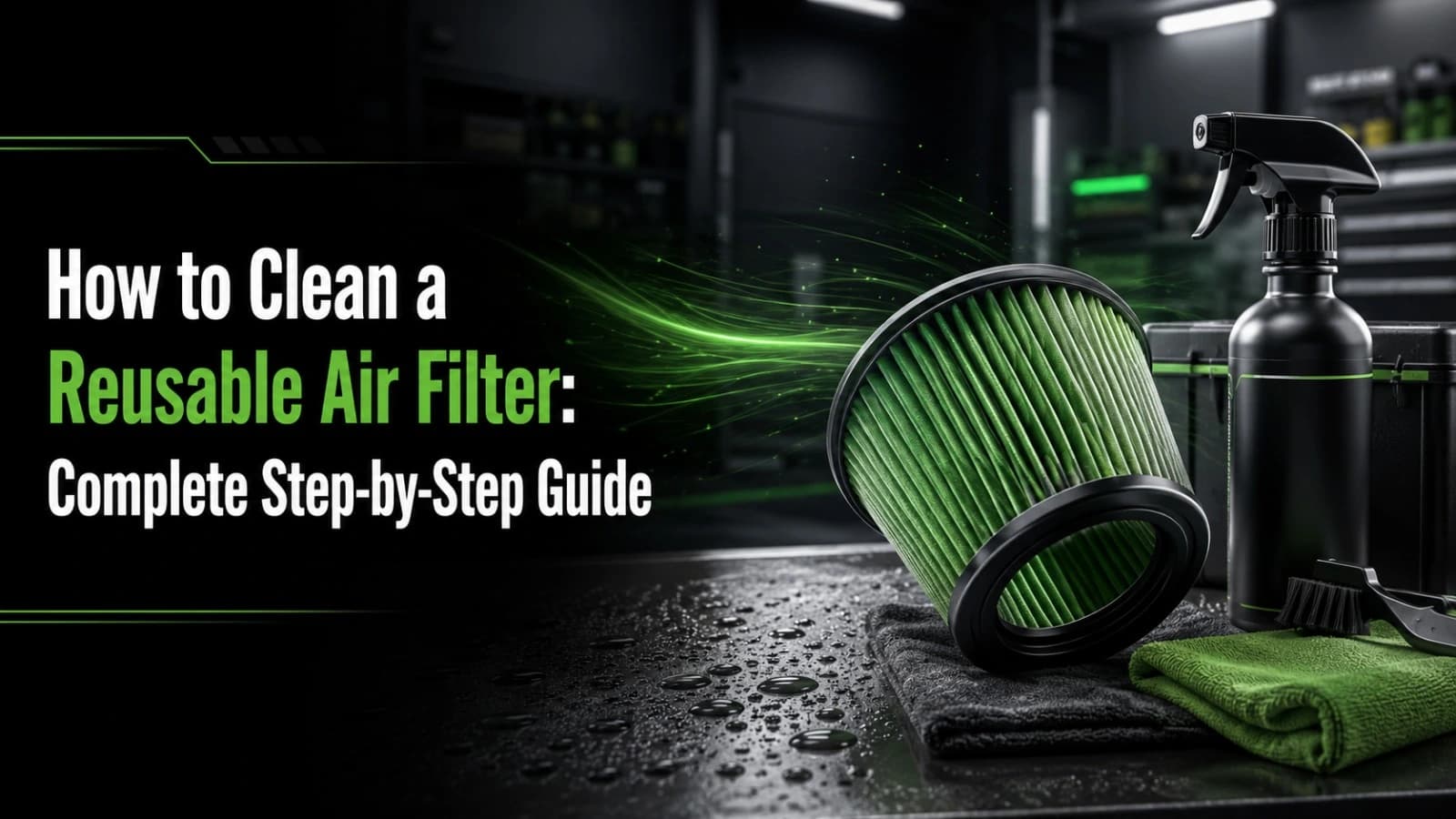 How to Clean a Reusable Air Filter: Step-by-Step Guide