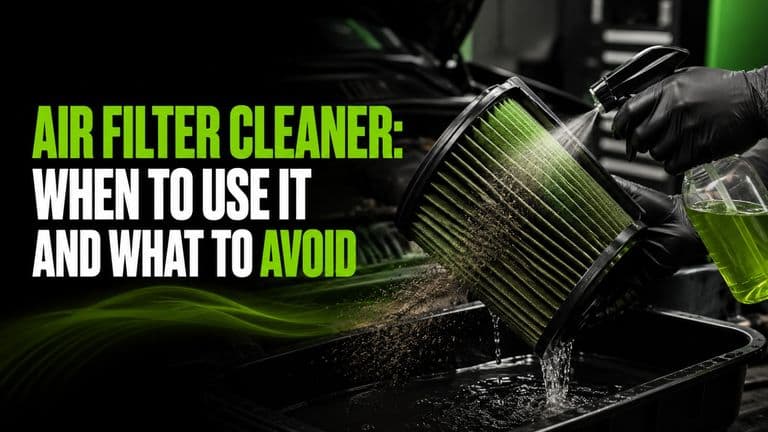 Air Filter Cleaner: When to Use It and What to Avoid